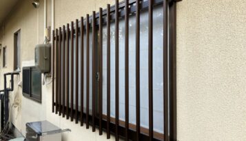 後付け面格子で防犯強化！【松川村　A様邸】 サムネイル